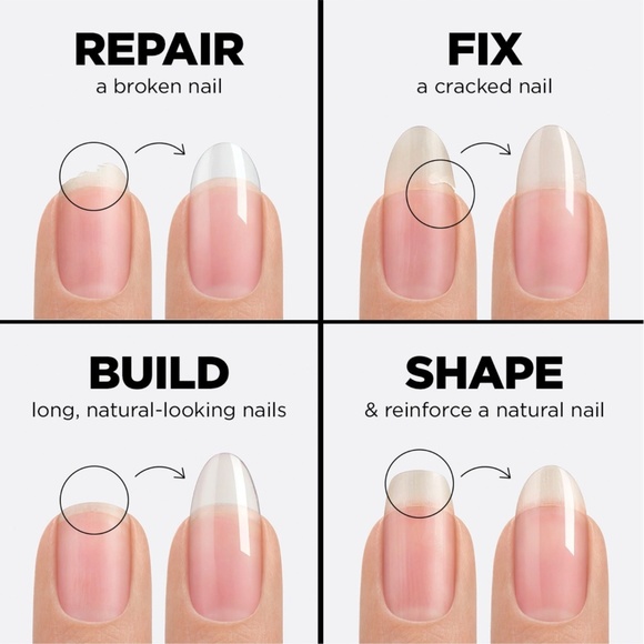 CND Nail Gel Plexigel Color Builder and Gelish Top coat gel nails - Picture 5 of 5